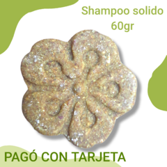 shampoo sólido 60gr cúrcuma y manzanilla - (tarjeta)