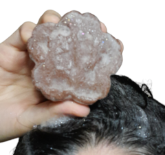 shampoo sólido 60gr Jengibre y Arcilla roja - (tarjeta) - Hanabo