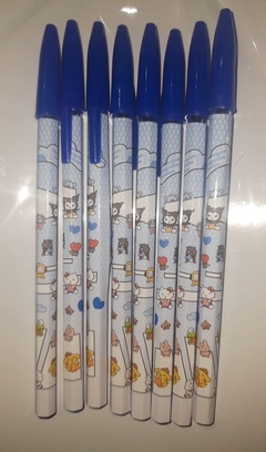 Boligrafos azules diseño - comprar online