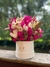 Box M Flores Desidratadas Marfim com Pink - Era Primavera Flores