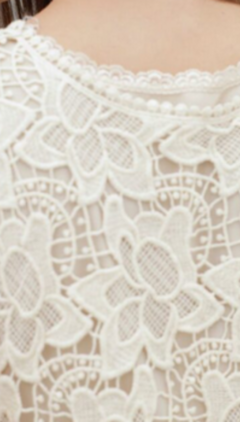 BLUSA /MUSCULOSA DE BRODERIE ANGELA en internet