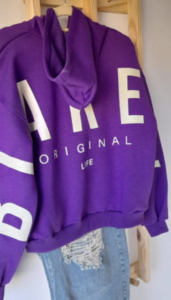 BUZO LIFE VIOLETA - FORNA Clothing Store 