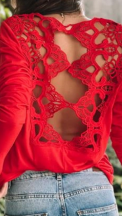REMERA BORA ROJA