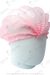 TOUCA DESCARTAVEL -GR LEVE - ROSA PCTE 100 UNID.
