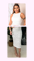 LOOK PRONTO | BLUSA COM SAIA MIDI PAETÊ - comprar online