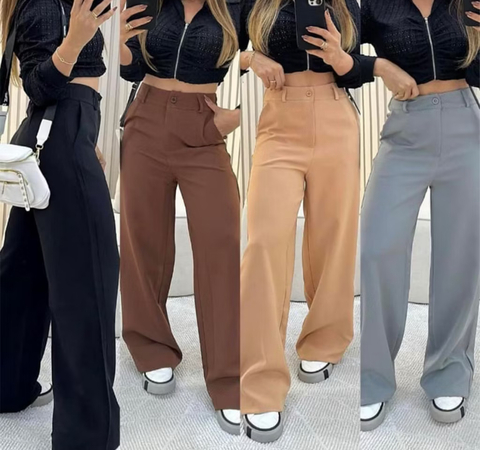 Calça alfaiataria wide leg | ENTREGA NORMAL