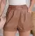 Shorts couro - Toda Bela