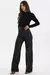 Calça couro wide leg | ENTREGA RÁPIDA