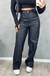 Calça couro wide leg | ENTREGA RÁPIDA - comprar online