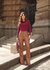 Calça couro wide leg | ENTREGA RÁPIDA na internet