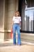 Calça Jeans Flare LF