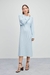 Vestido Tricot Azul