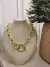 Chocker Folheada Coração