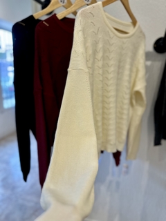 Sweater bremer calado 401 - comprar online