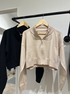 Cardigan con cierre 416