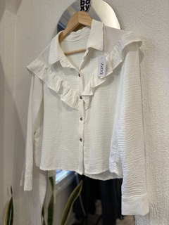 Camisa con volados 433