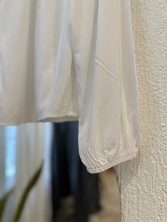 Camisa con frunce 432 - Baxy