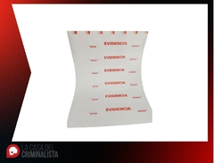 Planilla de Etiqueta adhesiva Evidencia