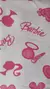 Calça de pézinho menina Barbie - Roupinhas do sono