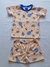 Pijama inf menino curto Panda