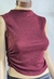 MUSCULOSA - MEDIA POLERA WAFFLE