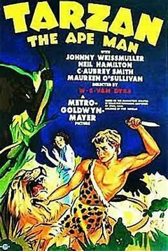 1932 Tarzan - The Ape Man (Legendado) - Na Escolha de 10 filmes ou desenhos, o Pen-Drive será grátis...Aproveite!