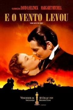 1939 E o Vento Levou (Dublado) - Na Escolha de 10 filmes ou desenhos, o Pen-Drive será grátis...Aproveite!