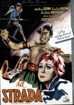 1954 La strada (Legendado) - Na Escolha de 10 filmes ou desenhos, o Pen-Drive será grátis...Aproveite!