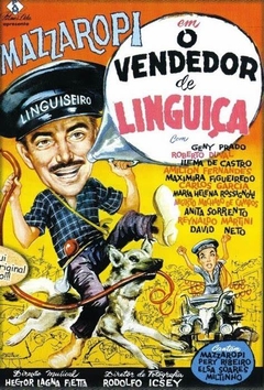 1962 Mazzaropi - O Vendedor de Lingüiça (Nacional) - Na Escolha de 10 filmes ou desenhos, o Pen-Drive será grátis...Aproveite!