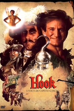 1991 Hook - A Volta do Capitão Gancho (Legendado) - Na Escolha de 10 filmes ou desenhos, o Pen-Drive será grátis...Aproveite!