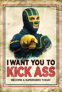 2010 Kick-Ass - Quebrando Tudo (Dublado) - Na Escolha de 10 filmes ou desenhos, o Pen-Drive será grátis...Aproveite!