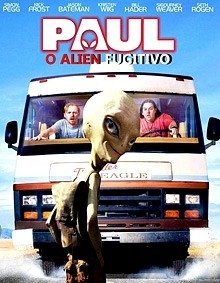 2011 Paul - O Alien Fugitivo (Dublado) - Na Escolha de 10 filmes ou desenhos, o Pen-Drive será grátis...Aproveite!