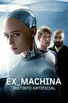 2015 Ex Machina - Instinto Artificial (Dublado) - Na Escolha de 10 filmes ou desenhos, o Pen-Drive será grátis...Aproveite!