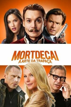 2015 Mortdecai - A Arte da Trapaça (Dublado) - Na Escolha de 10 filmes ou desenhos, o Pen-Drive será grátis...Aproveite!