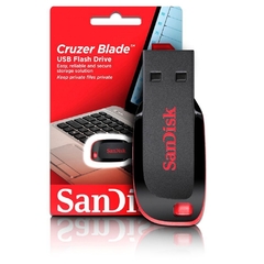 Pen Drive 16GB - SanDisk Cruzer Blade (PERSONALIZADO) Na compra de 10 albuns musicais ou 100 musicas o pen drive sera gratis...Aproveite!