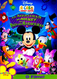 A Casa do Mickey Mouse - As Aventuras do Mickey no País das Maravilhas (2009) - Na compra de 10 filmes ou desenhos, o Pen-Drive será grátis...Aproveit