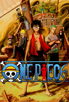 ANIME - One Piece - 1ª Temporada East Blue - Na Escolha de 10 filmes ou desenhos, o Pen-Drive será grátis...Aproveite!