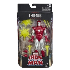 BONECO IRON MAN SILVER CENTURION - MARVEL LEGENDS SÉRIES