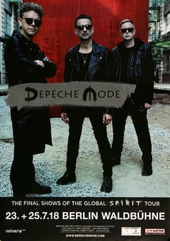 Depeche Mode (VIDEO) - Berlin 191 (2018) - Na Escolha de 10 álbuns musicais, 10 filmes ou desenhos, o Pen-Drive será grátis...Aproveite!