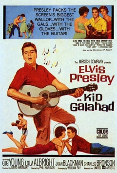 Elvis Presley 1962 - kid galahad - Na compra de 10 filmes ou desenhos, o Pen-Drive será grátis...Aproveite!