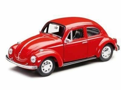 FUSCA 1967 - VERMELHO MINIATURA DE FERRO