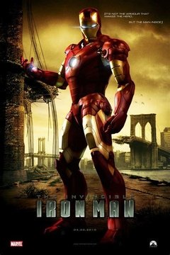 2008 Homem de Ferro 1 - Na compra de 10 filmes ou desenhos, o Pen-Drive será grátis...Aproveite!