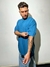 REMERA MANITO AZUL BORDADA