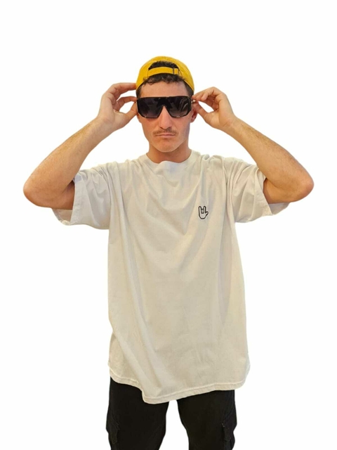 REMERA MANITO HR WHITE