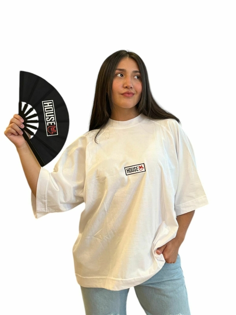 REMERA BOXYFIT CLASSIC WHITE