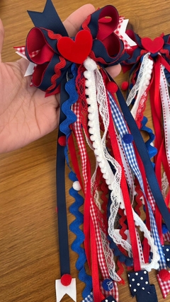 Laço Coração de Fogueira