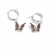 Argollas Mariposas y Cubic - tienda online