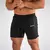 Shorts de ginástica fitness, de moleton muito confortavel e adere bem ao corpo .