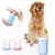 Copo limpador de pata de cachorro de silicone macio, copo de lavagem, lavar rapi