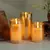 Velas LED chama com controle remoto, usa pilhas, decorativo de ambientes , alto requinte em qualquer ambiente. - comprar online